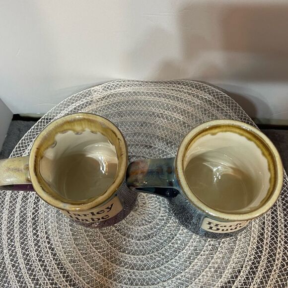 Harley Babe and Harley Dude Mugs set of 2 NWOT - Picture 8 of 12